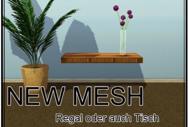 Tisch-Regal