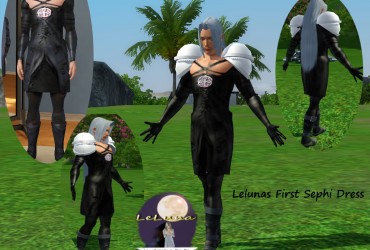 Lelunas First Sephi Dress + Schulterpolster