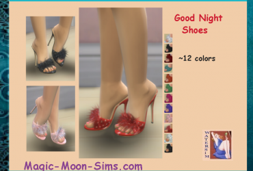 ws Shoes Vintage Marabou - Recolor