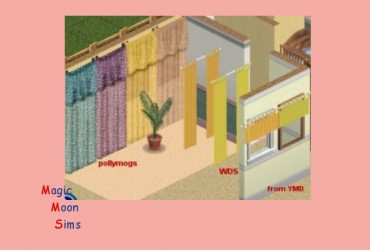 Objekte Curtain Set - Sims1