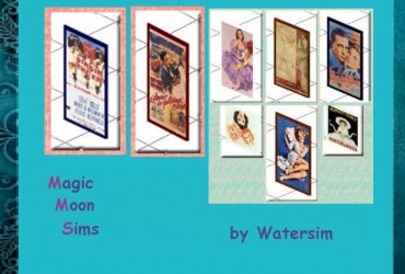 ws Paintings Retro Mix Set - S1