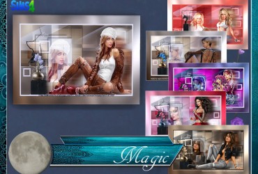 Bilderset-S4-Magic-Femme Miroir