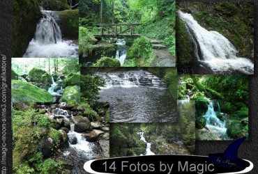 Wasserfälle - Fotoset
