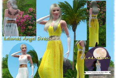 Lelunas Angel Dress