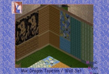 ws Dragon Wall Mix Set