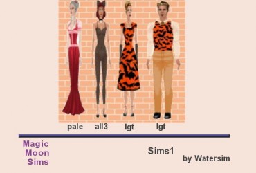 ws Costum Halloween - Sims1