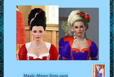 ws Female Rococo Hair Set