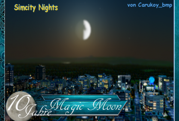 Caruko-SimCity-Hintergrundbild-Vollmond