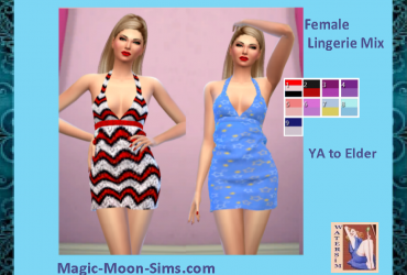 ws Female Lingerie Mix RC