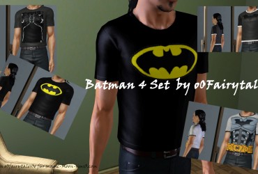 Batman 4 Set by oOFairytalesOo