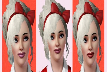 ws Female Vintage Lips - Sims3